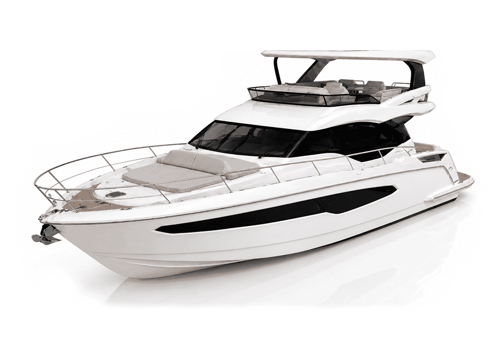 Flybridge yachts on YachtWay