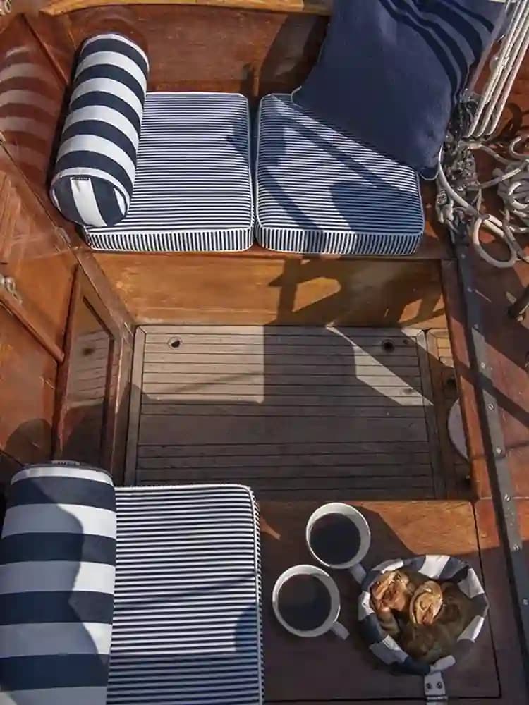 2020 Princess Yachts PY12 on Display in Sag Harbor, New York Aft Cabin 5